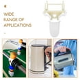 thumbnail image 2 of Thermal Control Plastic Simple Design Thermostat Accessories Power Switch Button White, 2 of 6