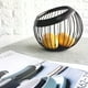 thumbnail image 2 of Frutero de alambre de metal, cesta de frutas resistente, soporte para frutas, almacenamiento de aperitivos, centro de mesa decorativo para cocina moderna, encimera, sala de estar (blanco), 2 of 7