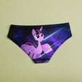 thumbnail image 5 of My Lit-tle Pony Women's Underwear Low Rise Full Coverage Briefs Breathable Underpants Ladies Regular Plus Size Panties, 5 of 6