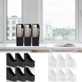 thumbnail image 1 of HLONK 6Pcs Magazine File Holder with Lables  Cardboard Magazine Files Recyclable Magazine Rack Document File Organiser Rack for Office School Home Black, 1 of 7