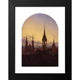 thumbnail image 2 of Carl Gustav Carus 11x14 Black Modern Framed Museum Art Print Titled - Morning Peal (Old German City in the Morning Light) (circa 1840), 2 of 5