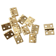 thumbnail image 3 of 120Pcs 1/12 Miniature Meubles Armoire Mini Charnières - Doré, 3 of 6