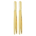 thumbnail image 1 of Pinzas para cejas con peine, 2 piezas Pinzas puntiagudas inclinadas Pinzas puntiagudas inclinadas Peine Pinzas para cejas con peine Funcionalidad versátil, 1 of 8