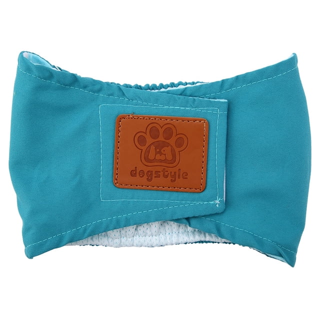 Pantalones de seguridad antiacoso para perros y cachorros (verde M)