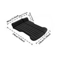 thumbnail image 4 of 64" Car Inflatable Mattress, Soft & Foldable, Fits Multiple Vehicles. Equipped with Pump, Bag, Pillows and Support Piers, Great for Camping & Road Trips, 4 of 12
