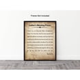 Poster Master Morning Prayer Poster - Luther's Morning Prayer Print ...