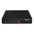 thumbnail image 5 of Lenovo ThinkCentre M630e 10YM - Tiny Core i5 8265U / up to 3.9 GHz - RAM 8 GB - SSD 256 GB - TCG Opal Encryption, NVMe - UHD Graphics 620 - Gigabit Ethernet - Win 10 Pro 64-bit - monitor: none - keyboard: US - black - Lenovo TopSeller, 5 of 7