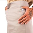 thumbnail image 3 of Medio Mandil Mantala Pesani, Para Chef de Gabardina Premium beige unitalla Pesani Medio Mantala Gabardina, 3 of 6