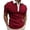 A-Red138, variant on Bibifish Mens Polo Shirts Light Blue Body White Lapel Collar Button Placket Shirts Mens Spring Summer Basic Daily Tops