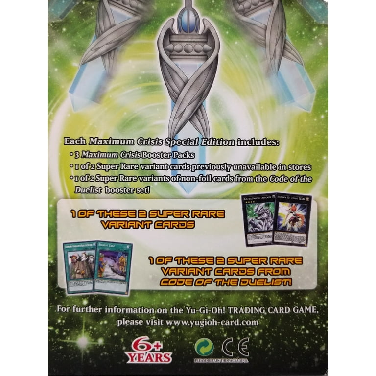Konami Yugioh Maximum Crisis Special Edition Deck - Walmart.com Konami Yugioh Maximum Crisis Special Edition Deck - Walmart.com