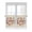 Beige, variant on Tier Curtains 45 Inches Long, Laundry Room Window Treatment Curtain Drapes, Blue Cartoon Washing Machine Clothes Window Half Privacy Curtains for Bedroom Bathroom, 42"x45", 2 Panels