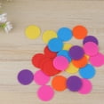 thumbnail image 2 of CIMAXIC Plastic Gambling Chips for Kids Playing Assorted Color High Quality Durable 200pcs,0.75"X0.75"X0.08", 2 of 4