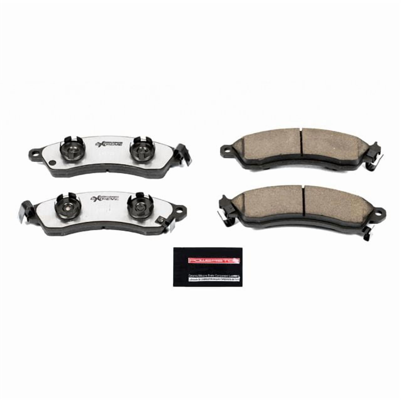 Power Stop Front Z26 Street Warrior Brake Pad Set Z26-412