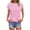 Pink, variant on MAFYTYTPR Women's Striped Color Block Crew Neck Short Sleeve Casual T-Shirts Spring Summer Tops for Everyday Wear S-3XL Plus Size