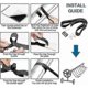 thumbnail image 3 of 8 Pieces Swimming Pool Cover Reel Straps and Reel Mounting Clips for Pool Solar Cover Reel for In-Ground Pool Reel Solar Tube, 3 of 4