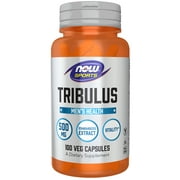 NOW Sports Nutrition, Tribulus (Tribulus terrestris) 500 mg, Enhanced Vitality*, 100 Veg Capsules