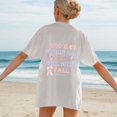 thumbnail image 1 of WILLBEST Chemise en Denim pour Femmes T-Shirt Décontracté Imprimé Col Rond Manches Courtes Ample 891, 1 of 7