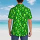 thumbnail image 4 of Balery St Patrick's Day2 Camisas hawaianas de manga corta para hombre, camisas playeras de corte holgado, camisas de vacaciones con botones,Large, 4 of 7