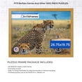thumbnail image 2 of ArtToFrames 26.75x19.75 Inch - 68x50 CM Gold Puzzle Frame for 1000 piece Puzzles.1.25 Inch Custom MDF Puzzle Frames, Classic Gold - Comes with Economy Acrylic, 2 of 6
