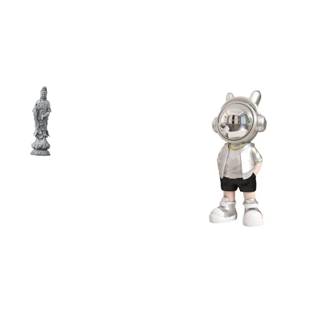 Estatua de Guan Yin, figura de escritorio, estatua de , obra de arte de resina para el hogar, la oficina, estante, regalo adecuado para la d