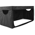 Skywin Bed Tent Twin Box Black Pop Up Privacy Tent for Twin Bed