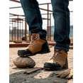 thumbnail image 3 of Bota Senderismo Outdoor Juvenil Ram® Color Cognac Outdoor cafe 22.5, 3 of 11