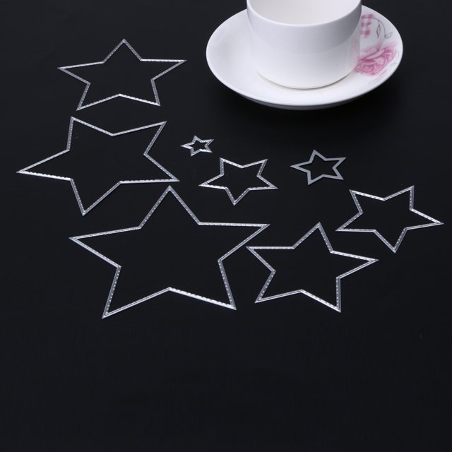 Cuadros Decorativos Plantillas de troqueles de corte de Metal para álbum de recortes DIY Tarjeta de álbum de fotos regalo estrella