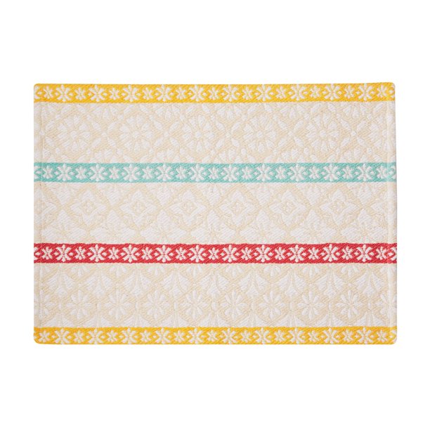 The Pioneer Woman Multi Stripe Placemat, Multicolor, 14" x 20
