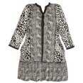 thumbnail image 4 of White Mark Women's Leopard Print Shift Dress, 4 of 6