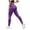 #21_Purple, variant on 3D Cellulite Leggings for Women High Waist Compression Resistance Band Leggings, Butt Lifting Tummy Control Yoga Pants