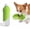 Green, variant on Portable Dog Water Bottle Attachment, Silicone Dog Drink Dispenser, Slip-On Pet Water Bowl for Walks, Fits Standard Water Bottles, Ideal for Daily Hiking & Travel, Quick Rinse, Easy Setup(Green)