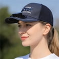 thumbnail image 4 of AJGRHE Solar Powered Fan Hat For Sun And Breathable Sun Hat With USB Chargeable Fan For Outdoor Activities And Beach Days Navy One Size, 4 of 5