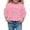 Pink, variant on Girls Cancer Awareness Month Printed Long Sleeve Pullover Sweatshirt Lined Casual Top Kids Cardigans Girls 5t