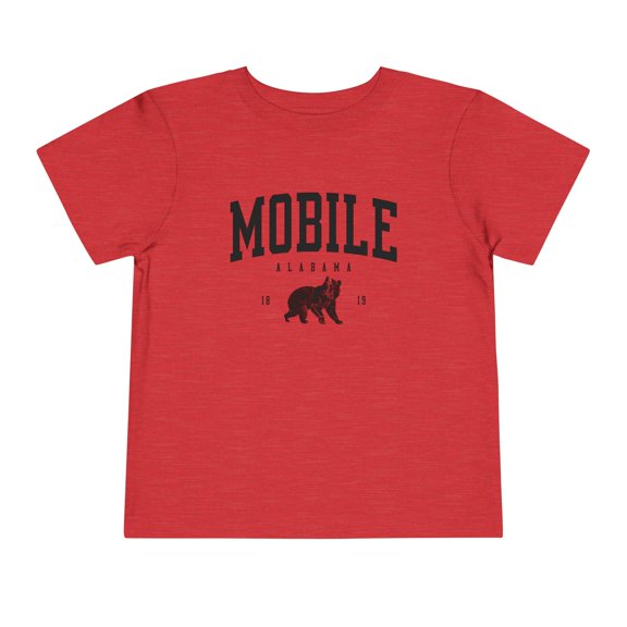 Mobile Alabama Toddler Shirt Gifts Boy Girl Size 2T-5T