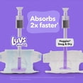 thumbnail image 4 of Luvs Platinum Protection Baby Diapers Size 5, 140 Count, 4 of 8