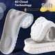 thumbnail image 4 of Insoles for Women Man,Cloud Soles for Men Women,4D Cloud Soles for Men,Anti Fatigue, Shock Absorption, Foot Pain Relief (Gray, S)Gary:Men: 9-9.5/Women:10.5-11, 4 of 5