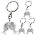 thumbnail image 1 of FELTECHELECTR 4 llaveros con dije de pez para colgar en el bolso, bolso, llavero decorativo para colgar en el teléfono., 1 of 7