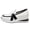 White, variant on Women's Platform Wedge Loafers Round Toe Slip on Low Top Business Work Office Dress Shoes Daily Non Slip Height Increase Casual Footwear White Size 7