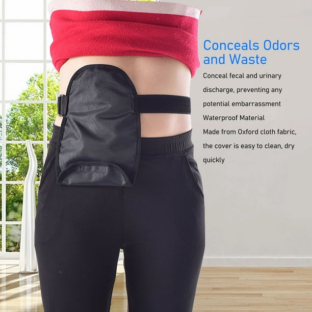 Waterproof Ostomy Bag Covers Adjustable Universal Stoma Pouch Cover for  ileostomy Ostomy Supplies for Women Men (One)