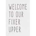 thumbnail image 2 of Lux + Me Designs 11x14 Gold Ornate Wood Framed with Double Matting Museum Art Print Titled - Welcome to Our Fixer Upper, 2 of 4