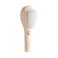 thumbnail image 2 of Retractable Magic Comb on Saleï¼Telescopic Self Cleaning Brush Anti Static Massage Comb One Click Cleaning Telescopic Hair Comb Easily Comb Hair and Clean Suitable for All Hair Typesbeige, 2 of 7
