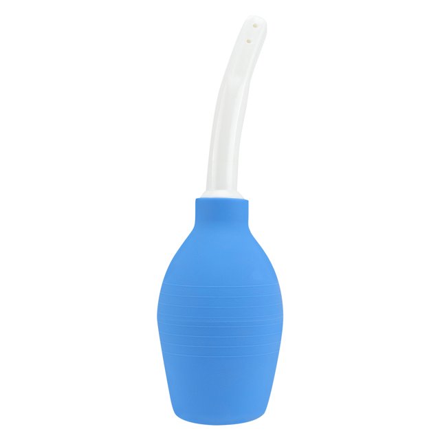 Limpiador de Enema para hombres y mujeres, ducha Anal de silicona, ducha Vaginal, 1 unidad
