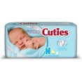 thumbnail image 2 of Cuties Diaper, Newborn, Heavy Absorbency, Disposable, CR0001 - Case of 168, 2 of 10
