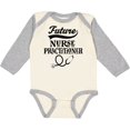 thumbnail image 3 of Inktastic Future Nurse Practitioner Girls Long Sleeve Baby Bodysuit, 3 of 5