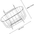 thumbnail image 2 of Escurridor de Cesta Colgante para Doble Fregadero de Acero Inoxidable, Organizador Multifuncional para Cocina, Soporte Porta Esponjas y Toallitas para Lavabo, Cesta de Drenaje, 2 of 4