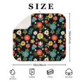 thumbnail image 4 of Pioneer Flower Floral Print Pattern Kitchen Dish Drying Mat 1 Pack, Ultra Absorbent Microfiber Drainer Mat, 16"x18", 4 of 6