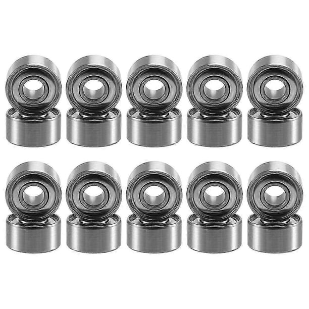 10 Stuks Miniatuur Kogellagers 693ZZ – 3x8x4mm, Dubbel Afgeschermd, Van Hoogwaardig Lagerstaal, Voor 3D-printers, Quadcopters En Modelbouw