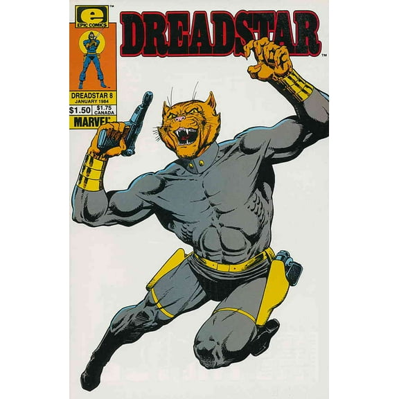 Dreadstar #8 VF ; Epic Comic Book