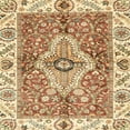 thumbnail image 1 of Ahgly Company Indoor Square Abstract Red Abstract Area Rugs, 6' Square, 1 of 6