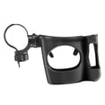 thumbnail image 4 of Portavasos para cochecito, correa de almacenamiento para teléfono móvil, soporte para bebidas multifuncional antideslizante resistente, portavasos par Negro, 4 of 8